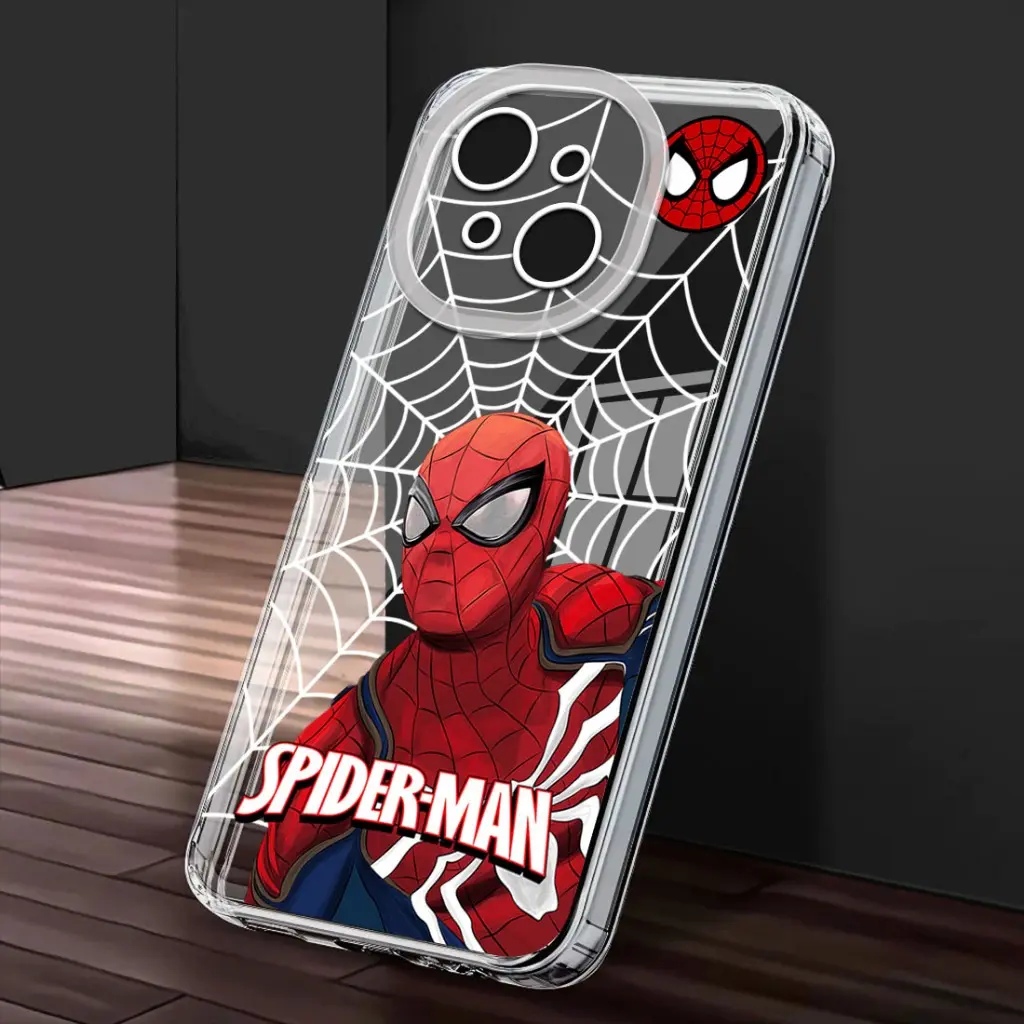 Casing Trand - Casing Hp Ready Untuk Tecno Spark Go 1 Spark 30c 4G Softcase Clear Case Handphone Gambar Super Hero - SHB17