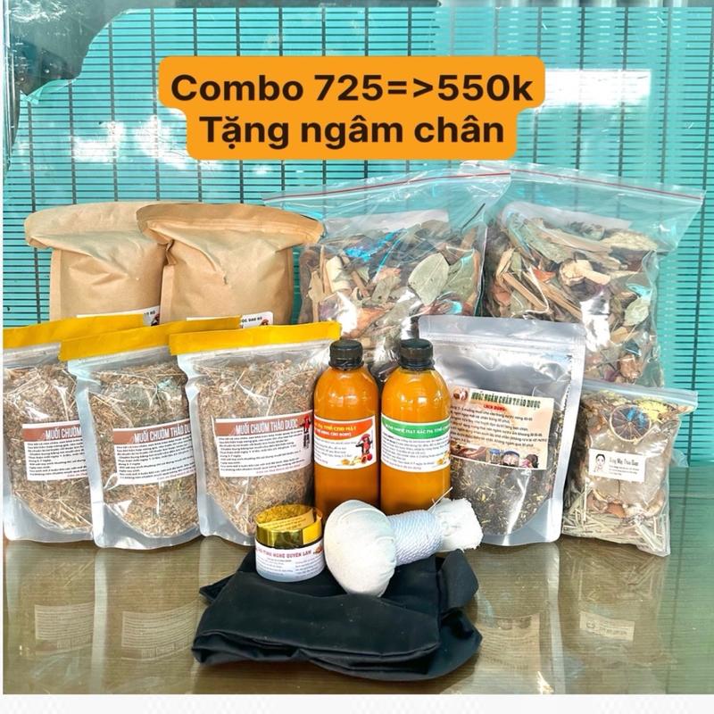 (Tặng muối ngâm Chân) bộ combo ở cữ co ban chăm sóc mẹ sau sinh 14 sản phẩm dùng 30 ngày