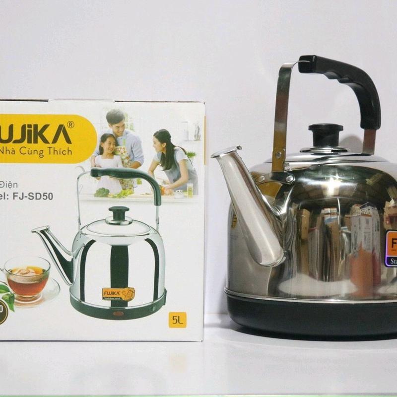 Ấm siêu tốc 5L, siêu điện đun nước 5L Fujika