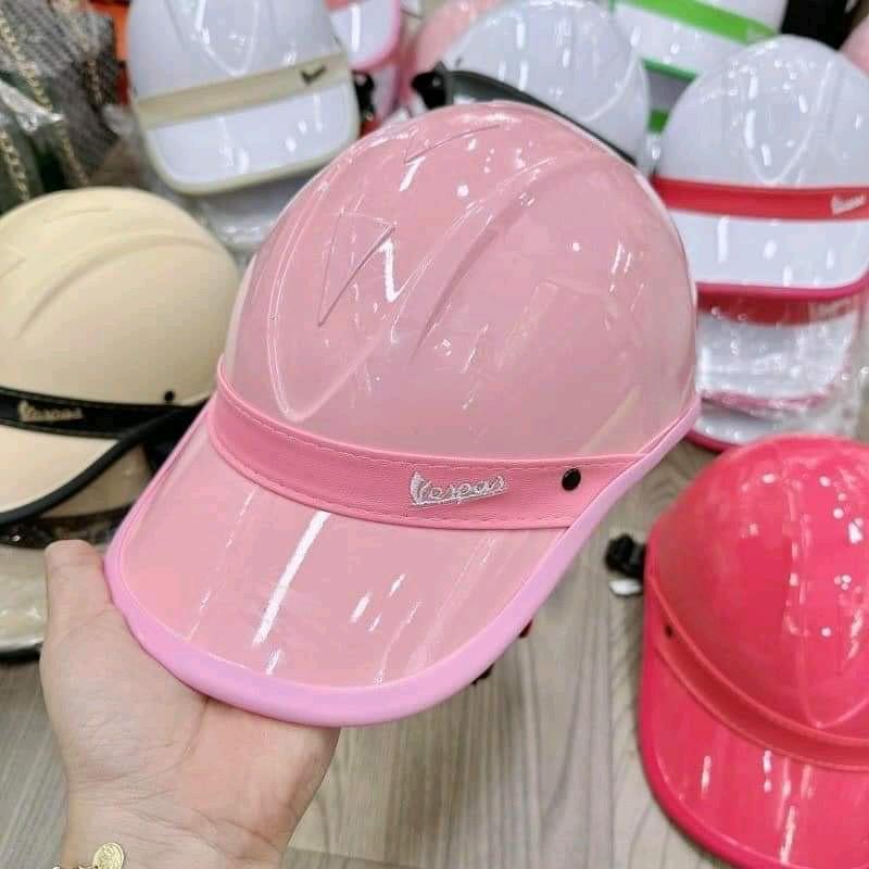 Nón Bảo Hiểm Kết Vespas,Có Khoét Lỗ cho nữ Và Không Khoét Lỗ cho nam