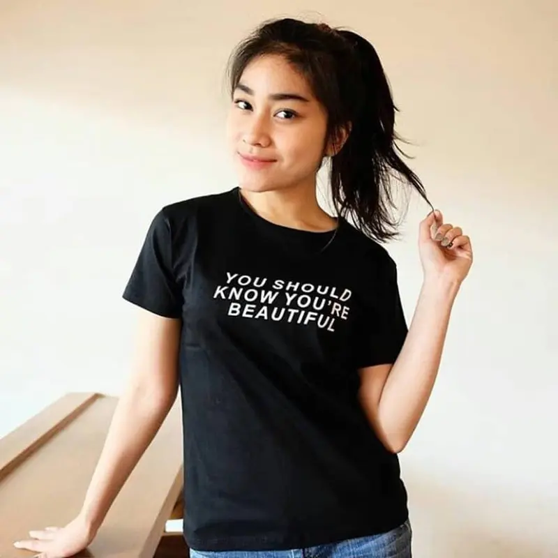 [cod] Believe Baju Kaos Tshirt Oblong Tumblrtee Fashion Wanita 2