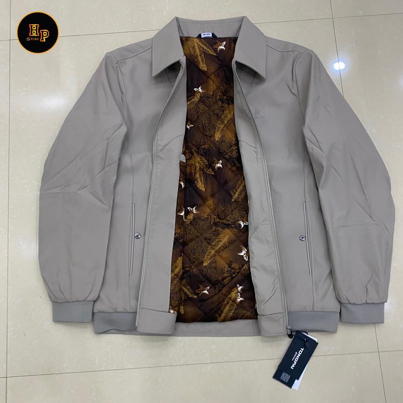  Áo Khoác Gió Nam Trung Niên Cao Cấp Lót Trần Lông Dày Ấm Chất Vải Mềm Mượt 