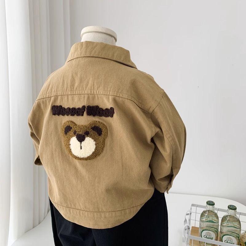 Product Introduction of Áo Khoác Bé Trai, Chất Liệu Cotton, Thoải Mái Và Mềm Mại, Thích Hợp Cho Mùa Xuân Và Mùa Thu, Áo Khoác Gấu Cotton Cho Trẻ Em, Áo Thường Ngày Đẹp Trai, Cho Bé Trai, Năm 2025 4