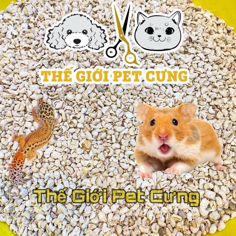 ￼Cùi Bắp Ngô 1kg Lót Chuồng Hamster Bò Sát Nhím Sóc viên nén mùn cưa