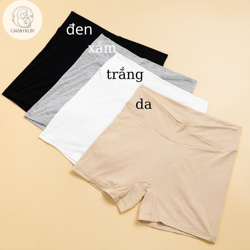 Quần chip đùi cho mẹ bầu và sau sinh Thun Cotton Quần Lót Bầu