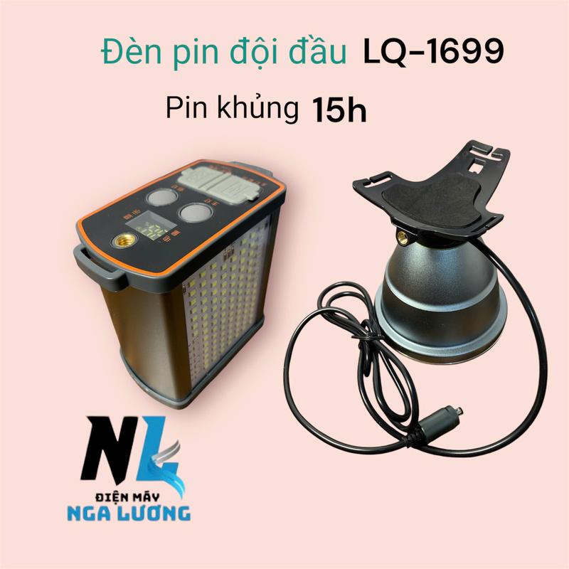 Đèn đội đầu siêu sáng mã LQ-1699 pin rời  pin khủng , sáng mạnh , chiếu dọi cực xa đènpin độiđầu soiếch  chạy bằng pin đèn di động