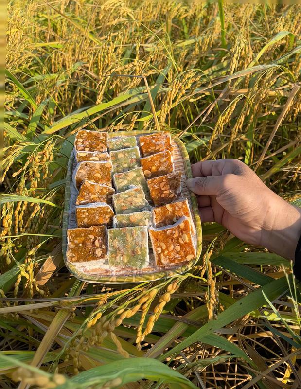 Combo Chè Lam Hải Hoà Truyền Thống 3 Vị Kẹo Mật, Nếp, Gấc 1,5kg - Food chè lam ngon bắc giang 2