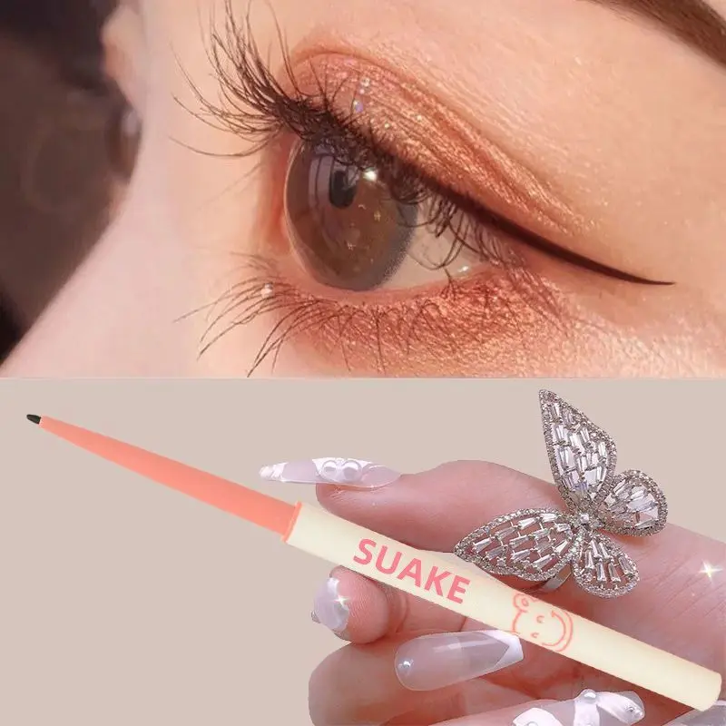 Bút Gel Kẻ Mắt, Thật, Lâu Trôi, Chống Nhòe, Không Thấm Nước, Chống Mồ Hôi, Bút Tơ Tằm, Thích Hợp Cho Người Mới, Bút Kẻ Mắt Đầu Rất Mịn, Lý Tưởng Cho Bữa Tiệc Sinh Viên  Cosmetic Mỹ Phẩm Women Trang Điểm Nữ Cho Bé 0