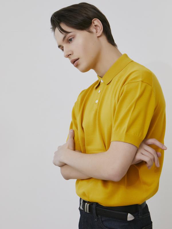 LOHNT COTTON Collar Shirts - nhiều màu, dáng polo, chất cotton cao cấp không bai xù 4