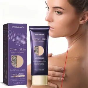 Body Coverage Perfector Penutup Tato Warna Kulit Concealer Tato Tattoo Cover Cream 74ml