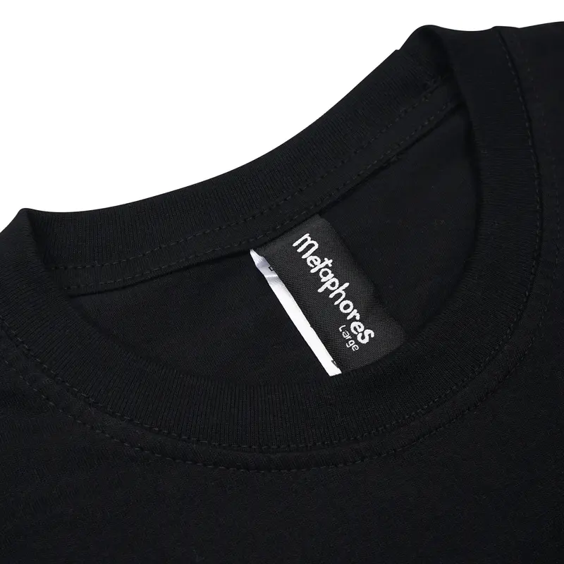 Metaphores Double sleeve T-shirt 16s Sins - Black 2