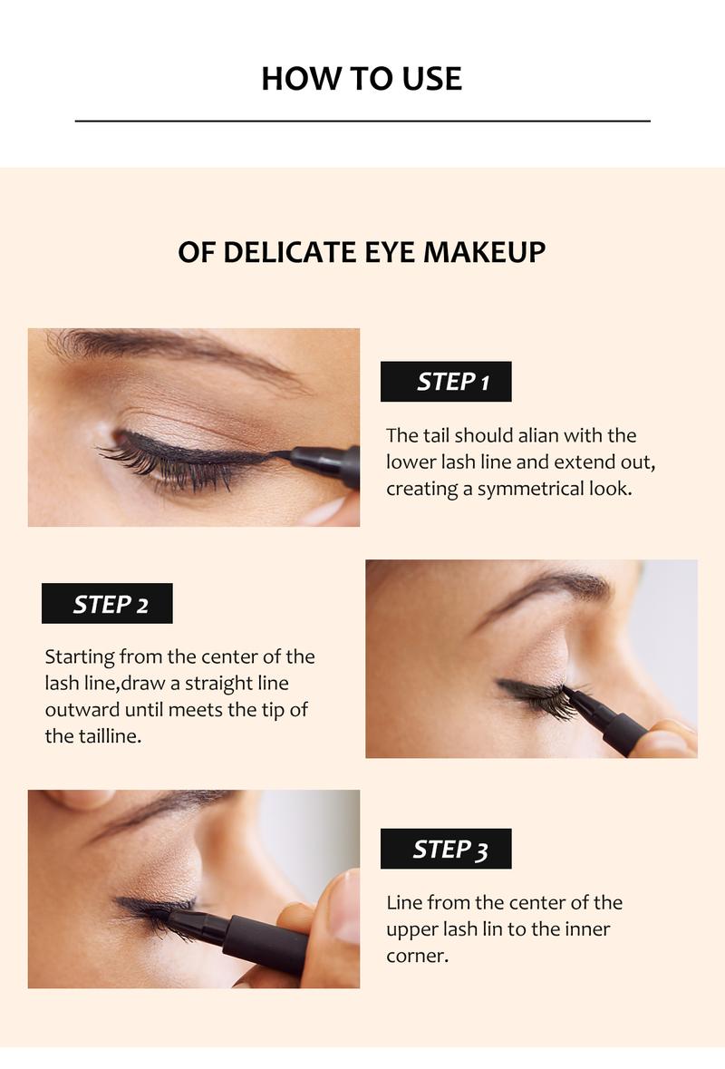 Product Introduction of [BUY 1 TAKE 2]SUAKE Smudge-Proof Eyeliner Quick Dry Formula Waterproof Sweatproof Longwear Highly Pigmented All-Day Eye Makeup 31