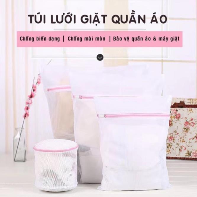 Túi Lưới Giặt Đồ Cho Máy Giặt, Túi Giặt Cao Cấp Vải Mịn [ HCM ] 7