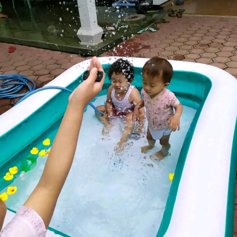 Kolam Anak Jumbo kolam Renang Mandi Bola Besar 2 meter Mainan Kolam Bermain viral Untuk Kado Hadiah Ultah anak Senang 4