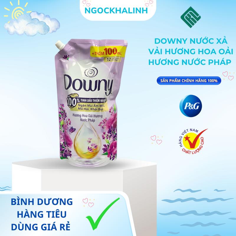  DOWNY nước xả vải hương hoa oải hương nước pháp túi 1.45L 