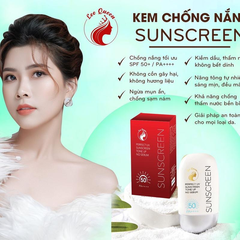 Kem Chống Nắng Leequeen SPF 50 1