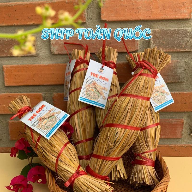   Tặng sốt 50ml  COMBO 5 Bó Tré Bình Định TRÉ RƠM Đặc Sản Bình Định   Food  set tré trộn spicy  box 