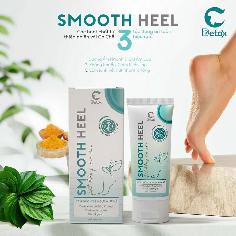 Kem Chuyên Mờ Thâm Body Nứt Nẻ Tay Chân - C-Detox Smooth Heel Collagen Dưỡng Body Whitening Kem Body Nữ Làm Đẹp Da Dưỡng Da Body Women Dưỡng Thể Vitamin E Lotion 5