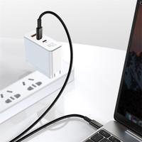 Gambar Baseus Tungsten Gold Kabel Charger Fast Charging Type C to Type C 100W - Black dari Baseus Flagship Kota Administrasi Jakarta Utara 5 Tokopedia