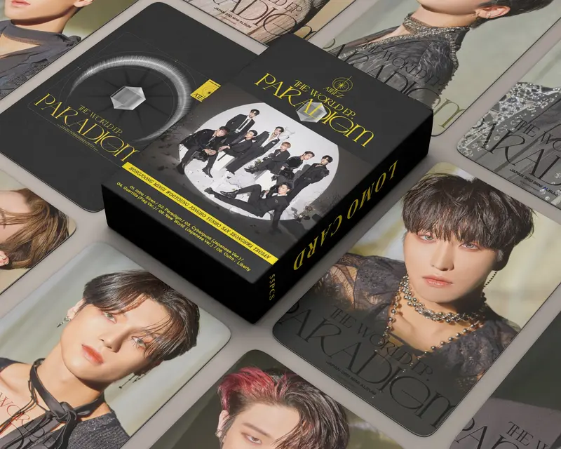 [55pcs] PACK PHOTOCARD ATEEZ PARADIGM LOMO CARD PHOTO CARD KPOP LOMOCARD KPOPERS PHOTOCARD 0