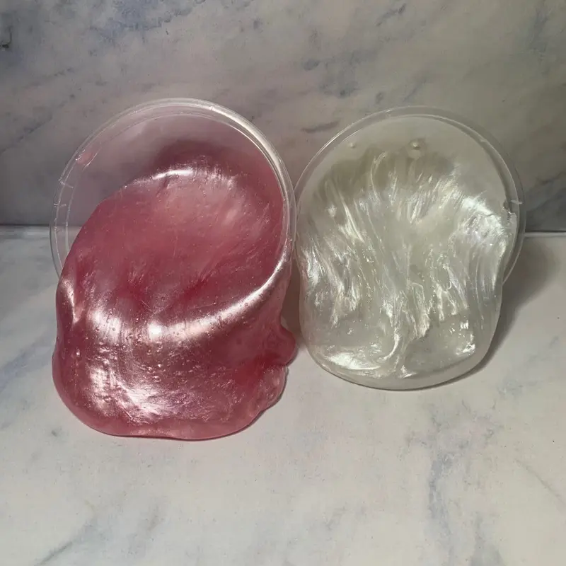 COD METALIC SLIME MURAH BANGET ada silver dan gold yaa 5