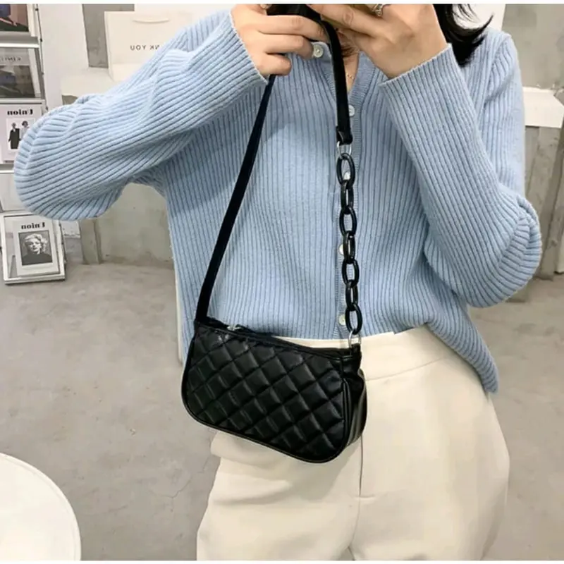 Tas selempang wanita MULAN /Tas Bahu Wanita rantai/Tas Shoulder Bag Wanita Bordir 0