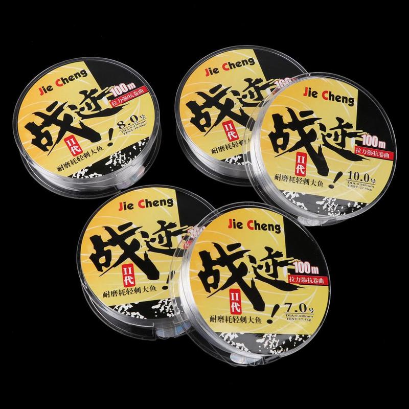 Dây Thừng Chắc Chắn Độ Bền Kéo Cao Dây Mồi Polyester, Cuộn Chỉ Đàn Hồi, Dây Câu Cá, Fluoro Carbon, Thích Hợp Để Câu Cá 4