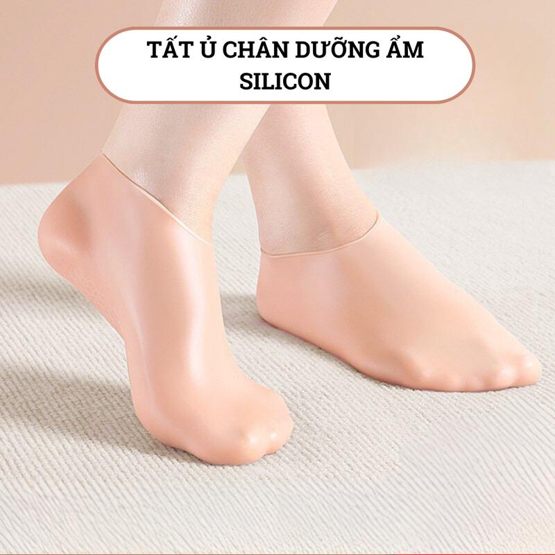 Cặp Vớ Chân , Tay Silicon, Tất Ủ Chân - Tay Ủ Kem Dưỡng Chống Khô Da Nứt Nẻ, Vớ Ủ Chân Chăm Sóc Bàn Chân Cho Nam Nữ Menswear