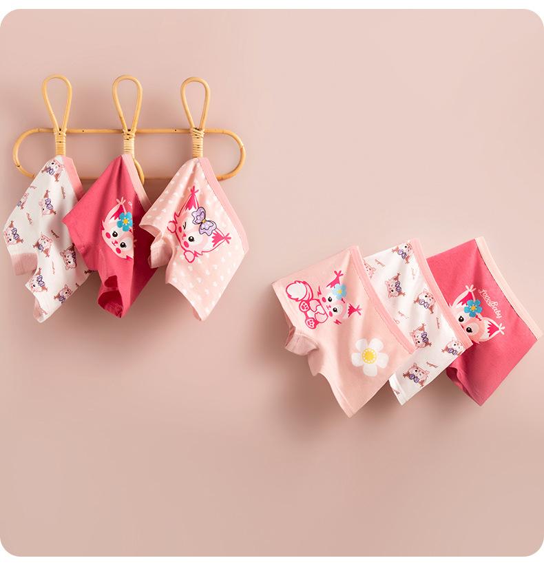 Product Introduction of Quần Lót Boxer Bé Gái Mùa Hè, 4 Cái Trong 1 Bộ, Được Làm Bằng Bông, Bán Buôn, Cotton Nguyên Chất Loại A, Chống Ánh Sáng, Thích Hợp Cho Bé Gái Tiểu Học, Quần An Toàn 23