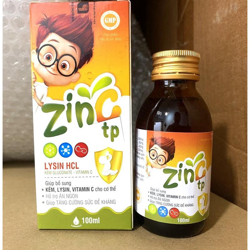 Zinc Tp bổ sung kẽm, hỗ trợ ăn ngon, tăng cường sức khỏe, đề kháng, tăng cường miễn dịch 0