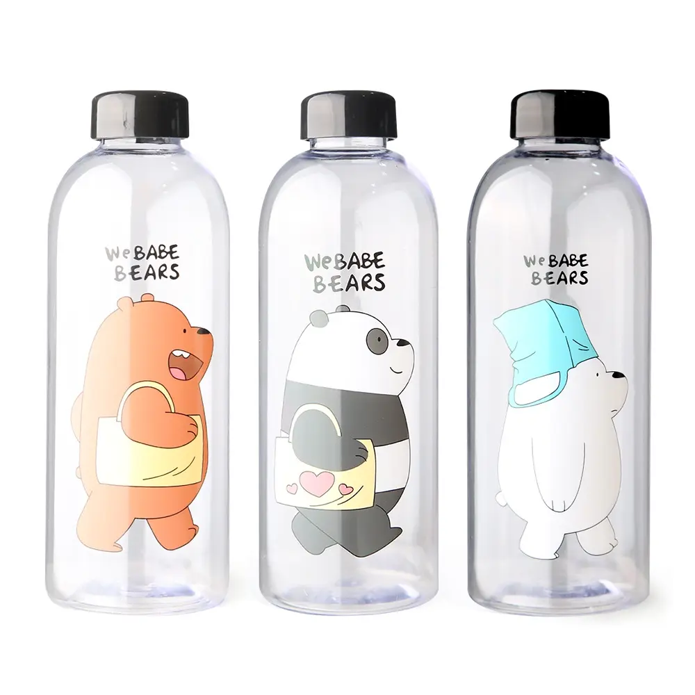 BOTOL MINUM PLASTIK 1000 ML MOTIF WE BABE BEARS BPA FREE  HARGA GROSIR