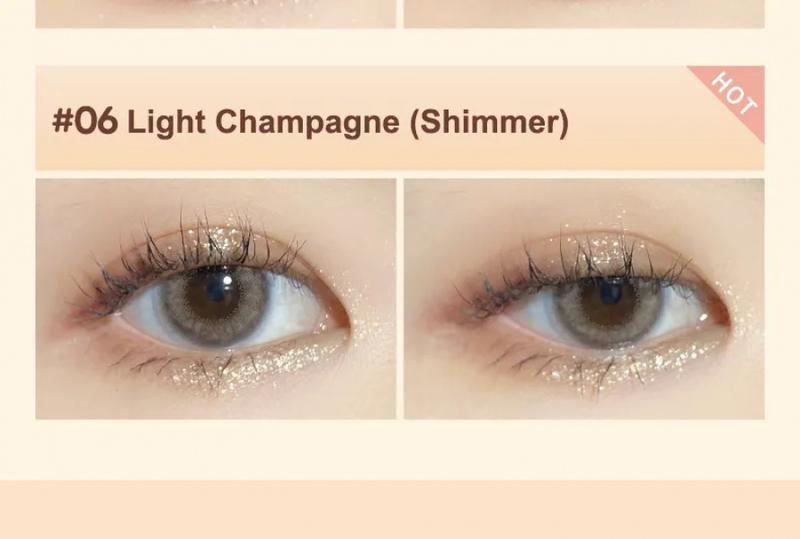 Product Introduction of Judydoll Creamy Undereye Pen Eyeliner Eyeshadow Smooth Waterproof Smudge-proof Long-lasting Black Lipliner Makeup Cosmetic 7