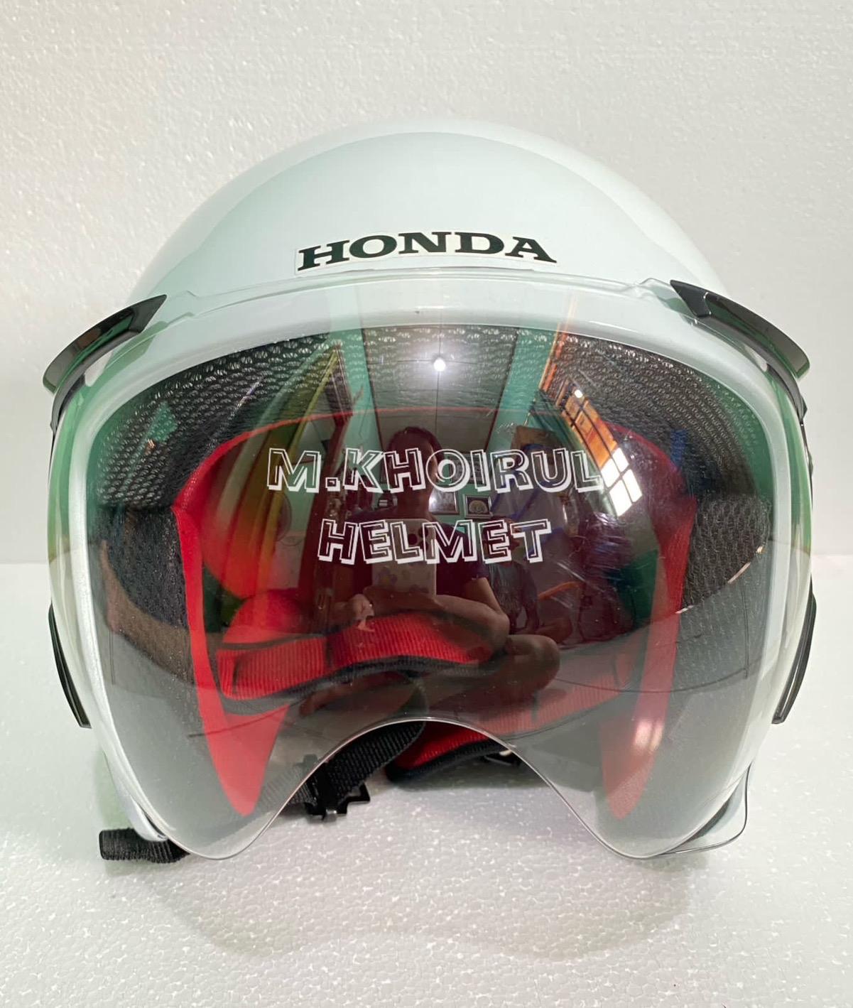 Paket kaca helm honda scoopy dan genio kaca Motorcycle