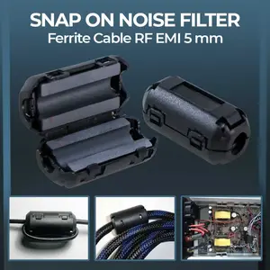 TDK Snap On Noise Filter Ferrite Cable RF EMI 5mm - 3605