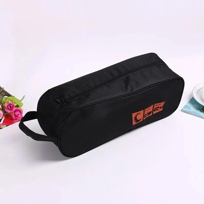 Product Introduction of 1PCS Promotion Polyester Waterproof Casual Travel Shoe Bags With Handle 12