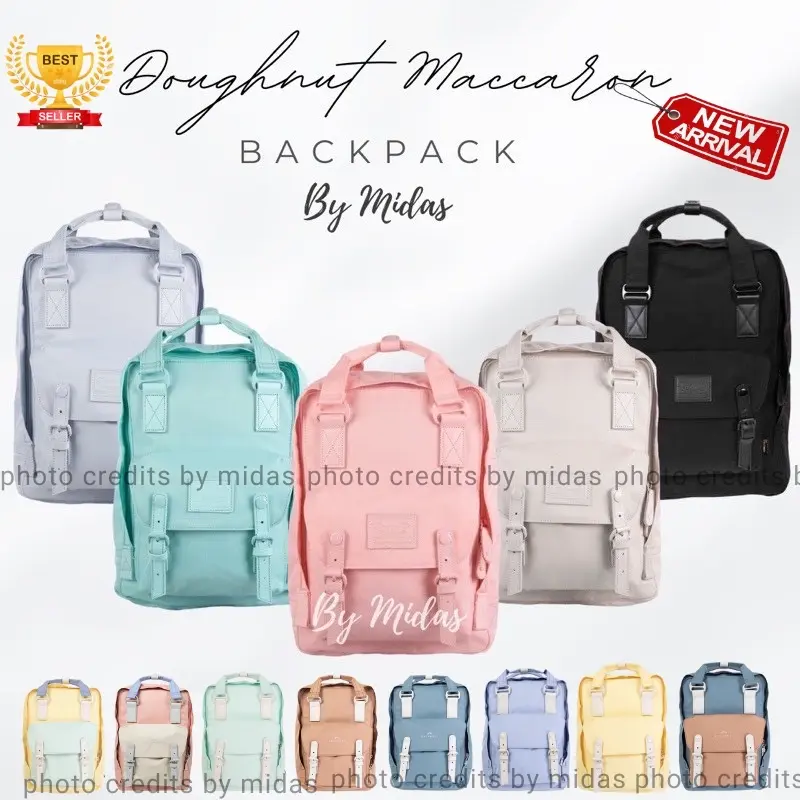 03.03 crazy sale!! Doughnut maccaron large backpack