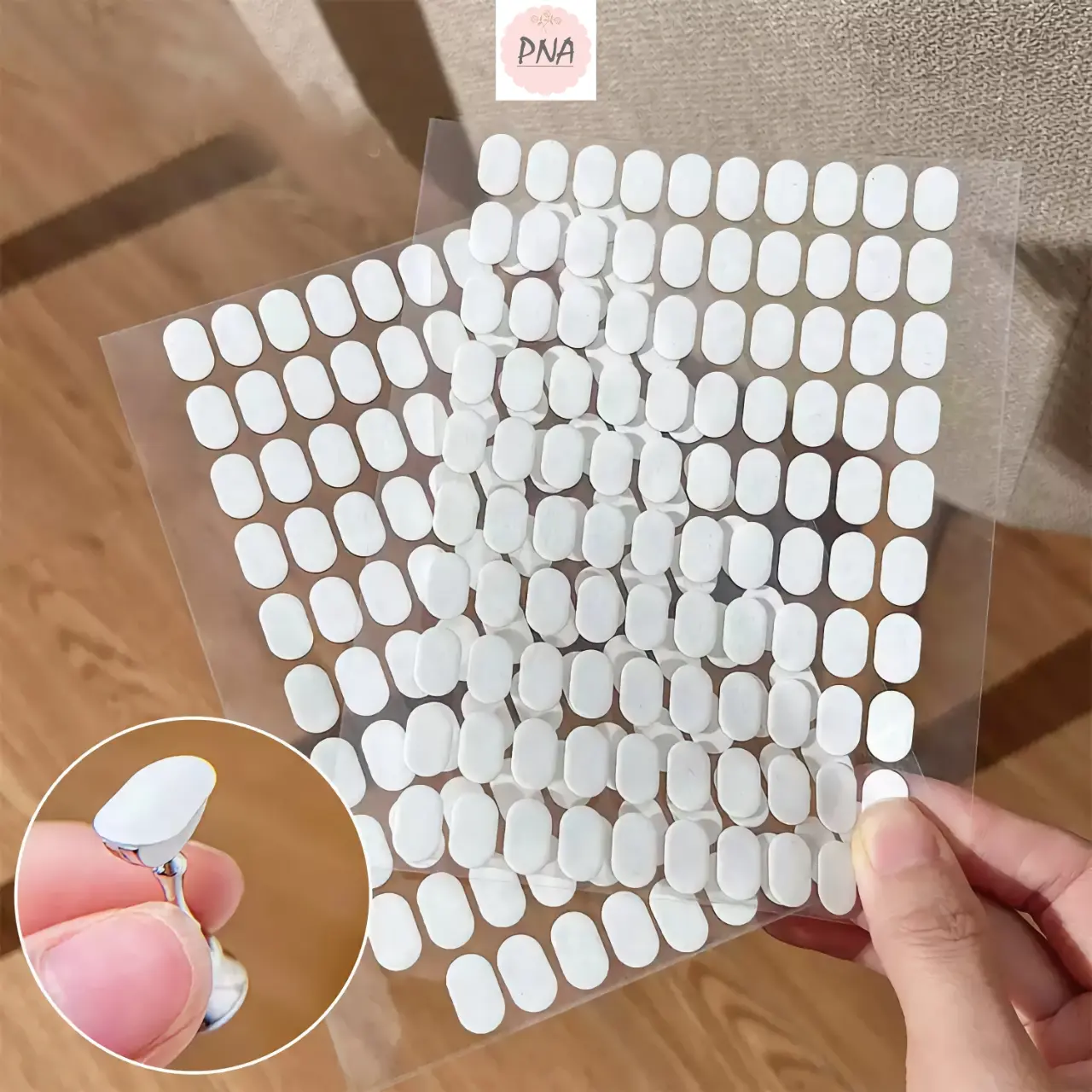 Miếng Dán Đế Làm NailBox 100 Miếng Tiện Lợi dụ ng