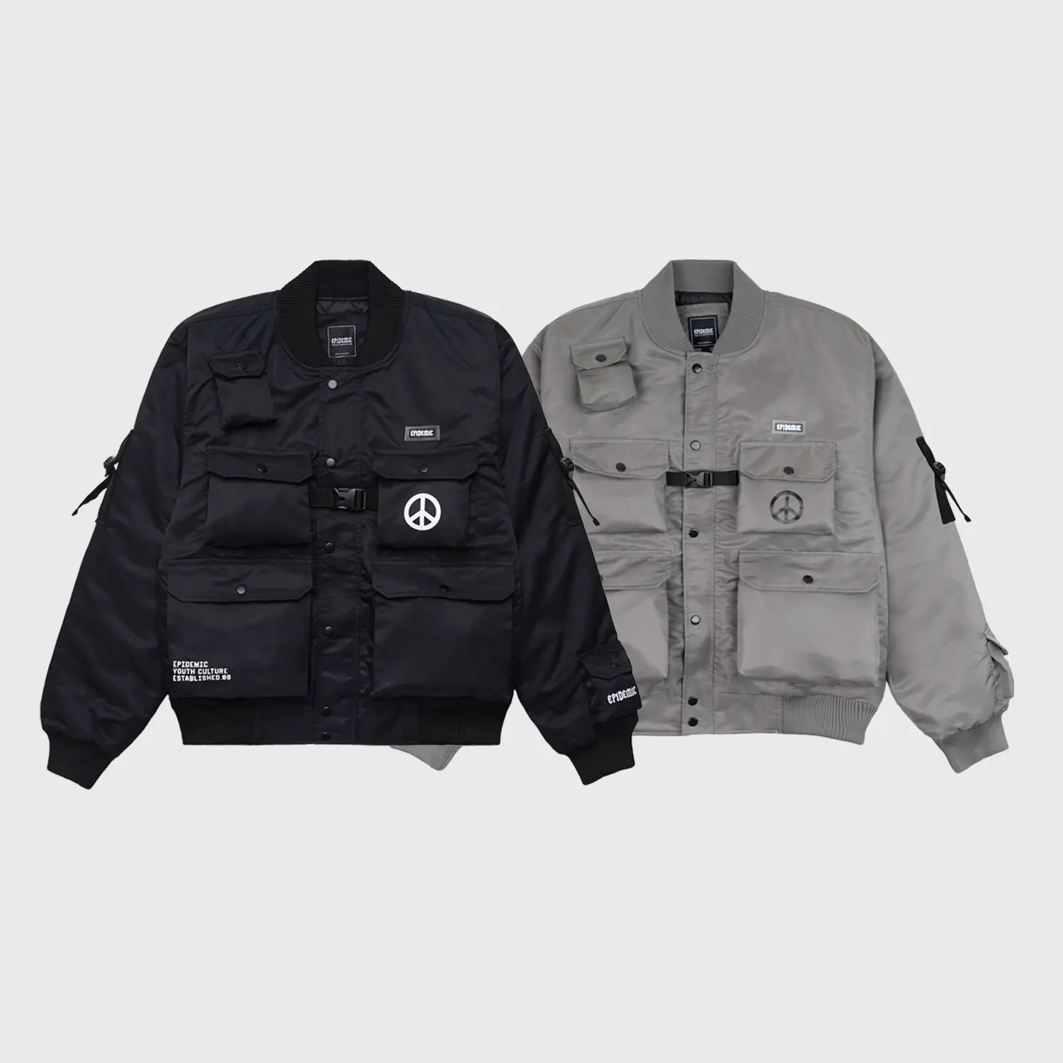 Epidemic Nightride Bomber Jacket