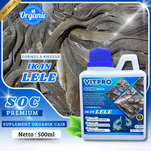 soc booster | Suplemen & Booster Ikan Lele Cepat Besar – Nafsu Makan Meningkat, | Booster Anti Stres & Anti Mati 500 ml