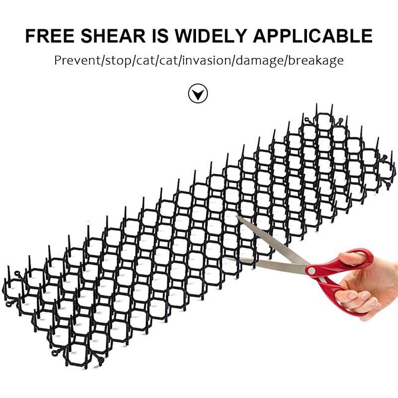 Product Introduction of Cat Repellent Cat Scat Mat Spikes Deterrent Mat Cat Repellent Mats Indoor Outdoor Anti Cat Dog Keep Cat Dog Away cat  scratcher scratching  pad 18