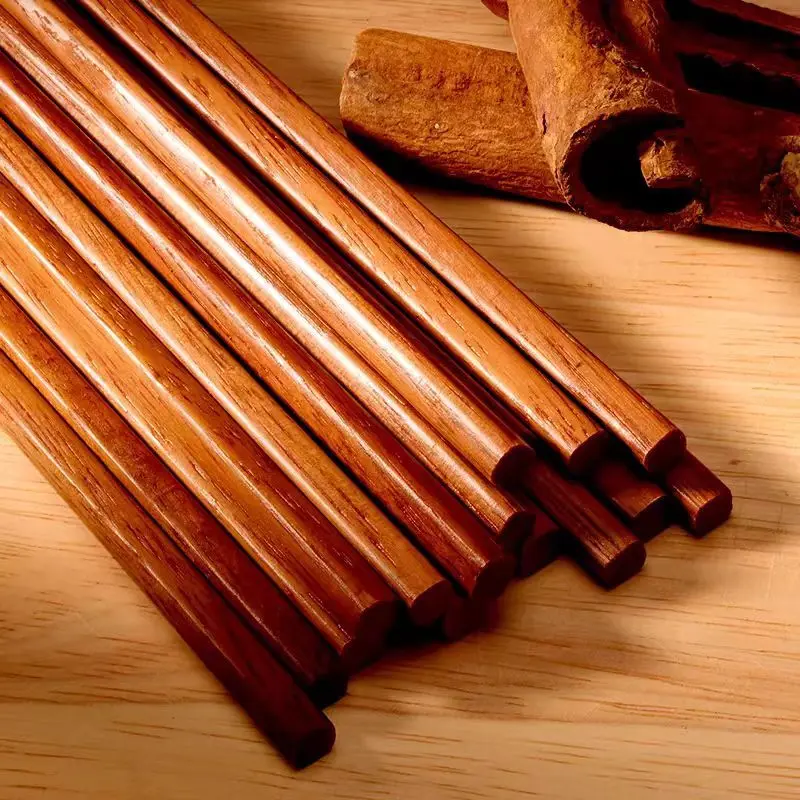 Đũa Gỗ, Chất Liệu Gỗ Nguyên Khối, Sơn Gỗ Cao Cấp, Không Chứa Sáp, Chịu Nhiệt Độ Cao, Gỗ Tự Nhiên Nguyên Chất, Thích Hợp Sử Dụng Cấp Tốc, Chống Nấm Mốc, [Đũa Cao Cấp] 1