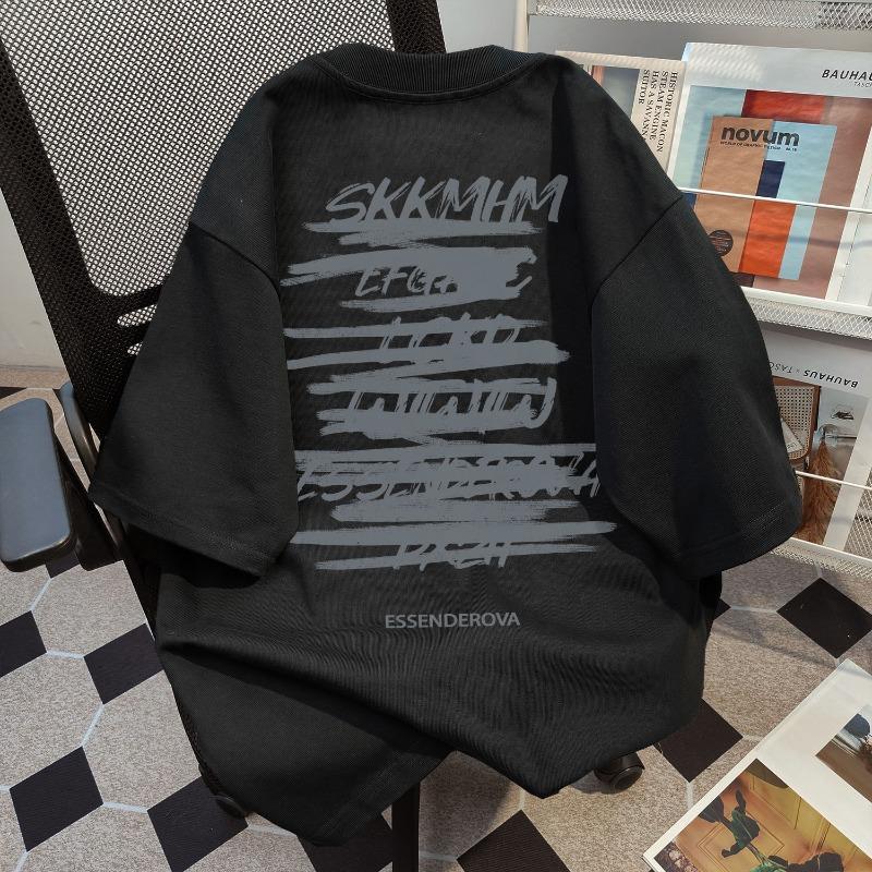 Áo Thun In Hình Cổ Điển Mỹ Mùa Hè 100% Cotton Dành Cho Nữ Thời Trang Trung Quốc Ins Dáng Rộng Và Ngoại Cỡ Áo ngắn Tay Quần Áo