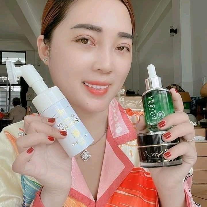 kem combo mỹ phẩm Giáng Kiều Tất cả các loại da