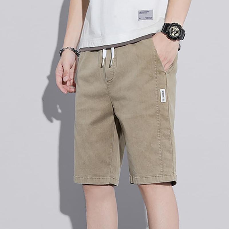 Quần đùi, quần short nam TOPMEN chất vải denim cao cấp thoải mái thoáng mát ôm dáng Menswear Jean Có Túi Đen 0