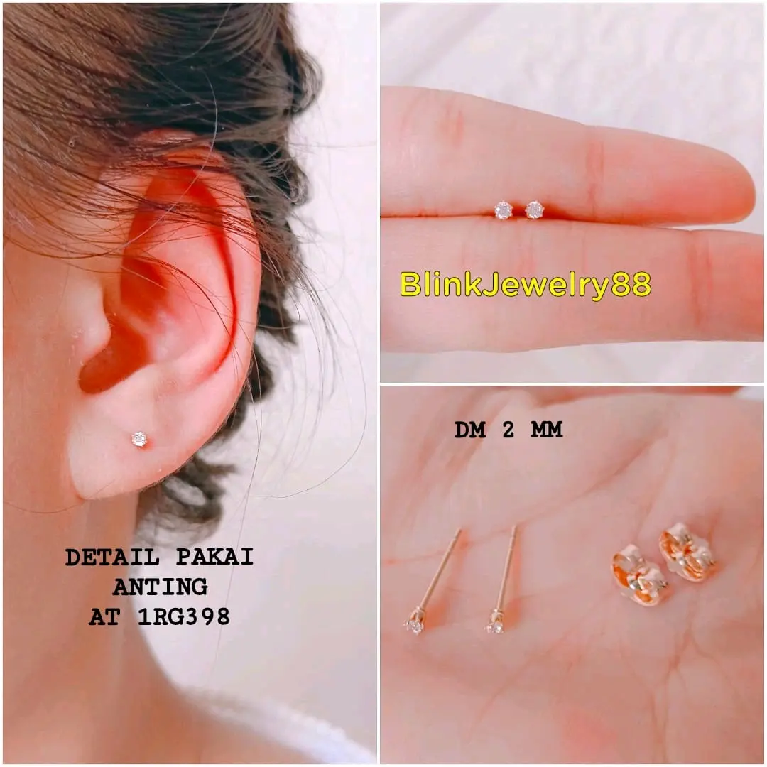 Anting Tindik Titanium Naura