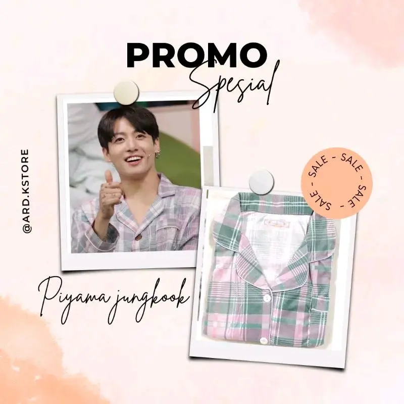 piyama Jungkook plus freebies