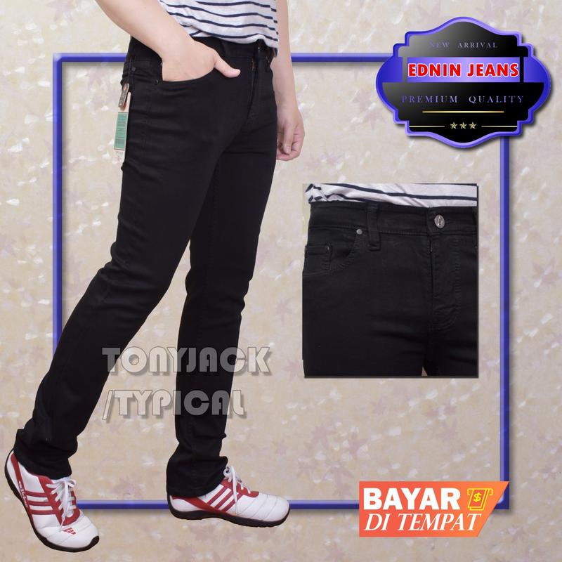CELANA SOF JEANS STREET PRIA.. HITAM. ABU. PUTIH. 0