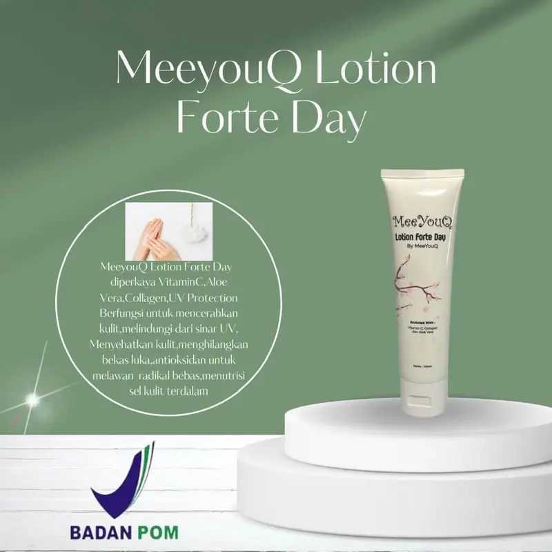 DAPAT 4 BOTOL - LOTION FORTE MEEYOUQ DAY & NIGHT - LOTION PEMUTIH perawatan tangan vitamin  mencerahkan  memutihkan  kering  hand 5