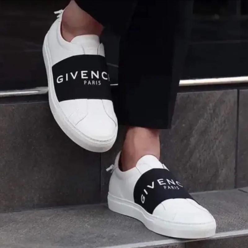 Giày giychii quai ngang Mũi tròn Sneaker Đế Bằng Loafer Shoes Penny Loafer 3