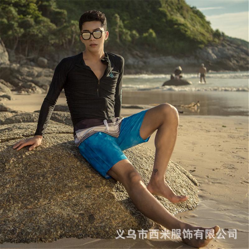 Hot Selling New Diving Suit Men's Split Long-Sleeve Zipper Surfing Suit Quick-Drying Sunscreen Snorkeling Dive Skin 1